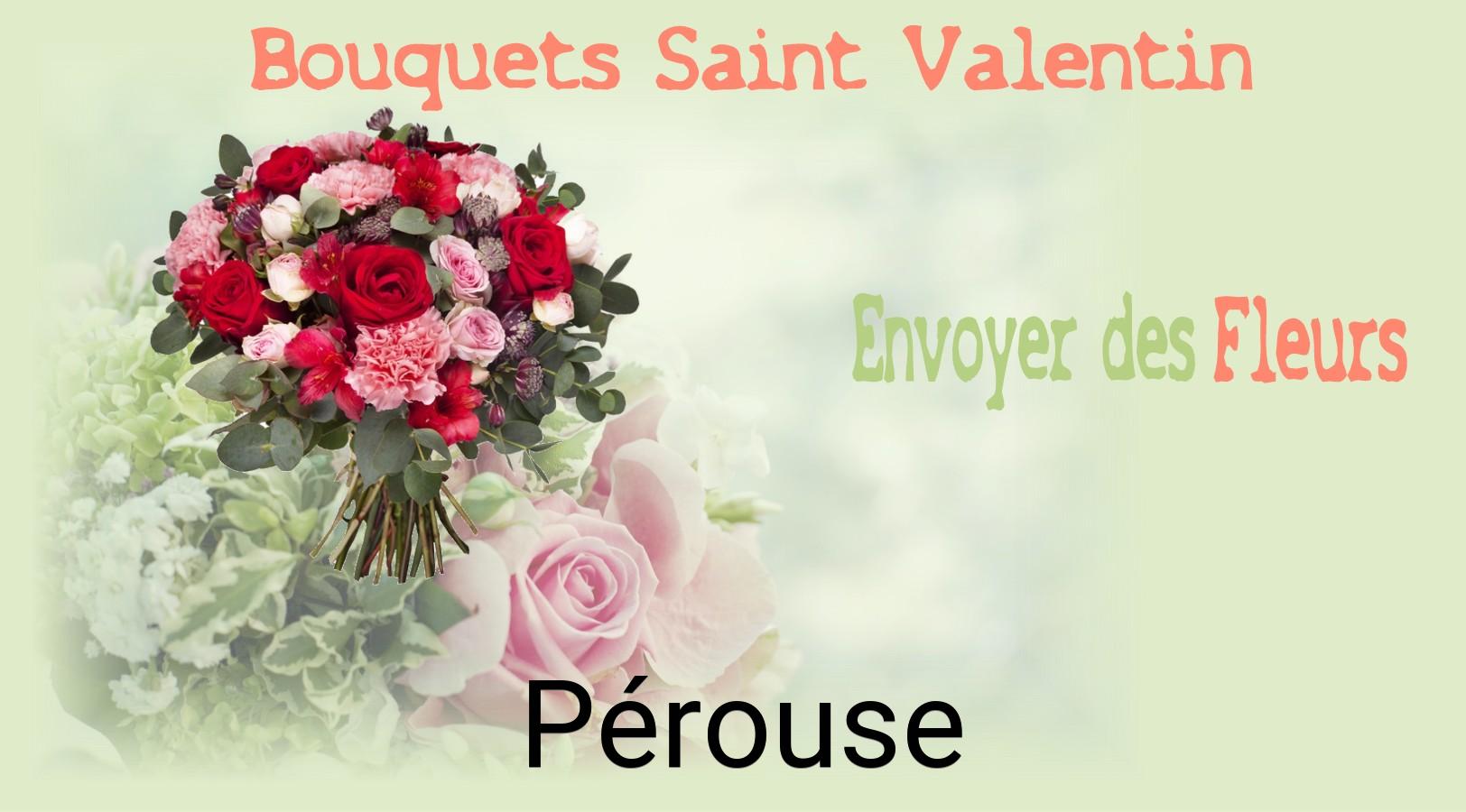 Roses de Saint-Valentin livrées à Pérouse